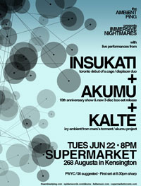 Kalte Live @ Supermarket, June 22